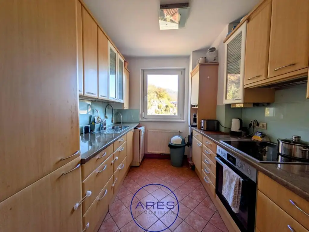 Sonnige Terrassenwohnung am Kremsfluss