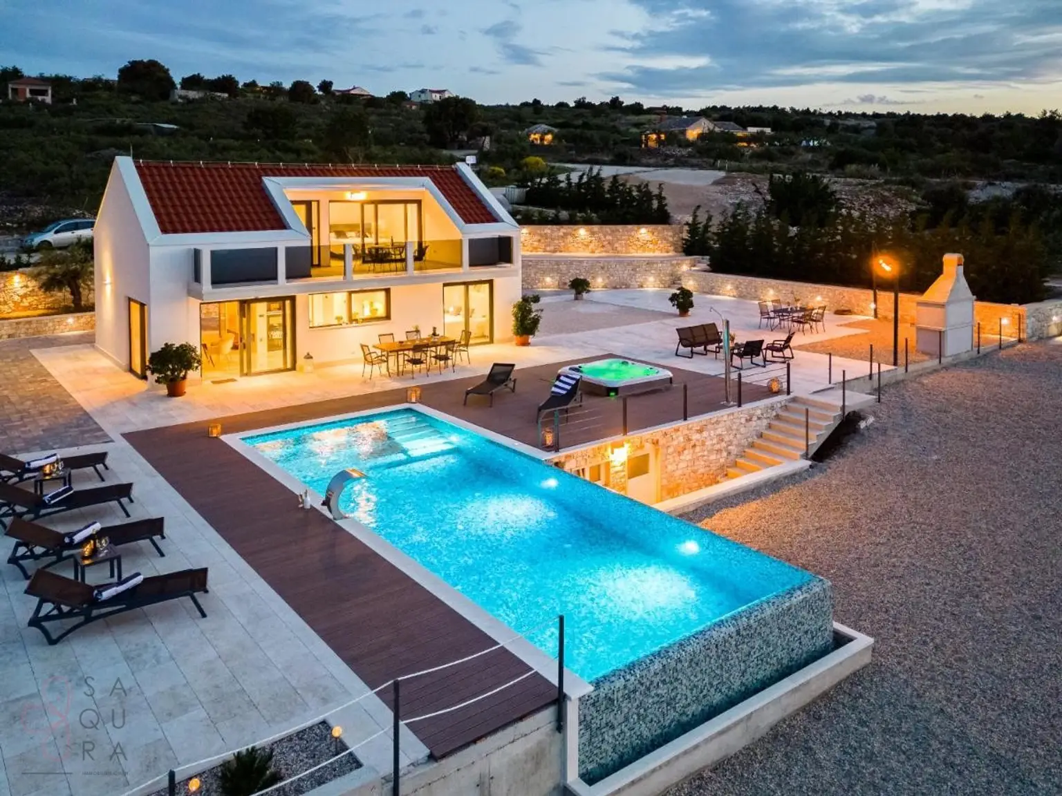 Villenidylle mit Meerblick – Rückzugsort auf der Insel Brač