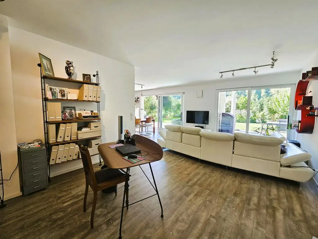 Stilvolle 127m² Gartenwohnung direkt an der Traun