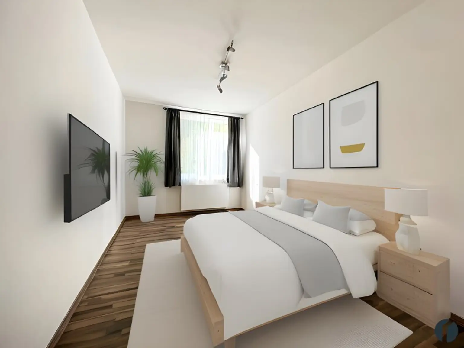 Einrichtungsbeispiel Schlafzimmer