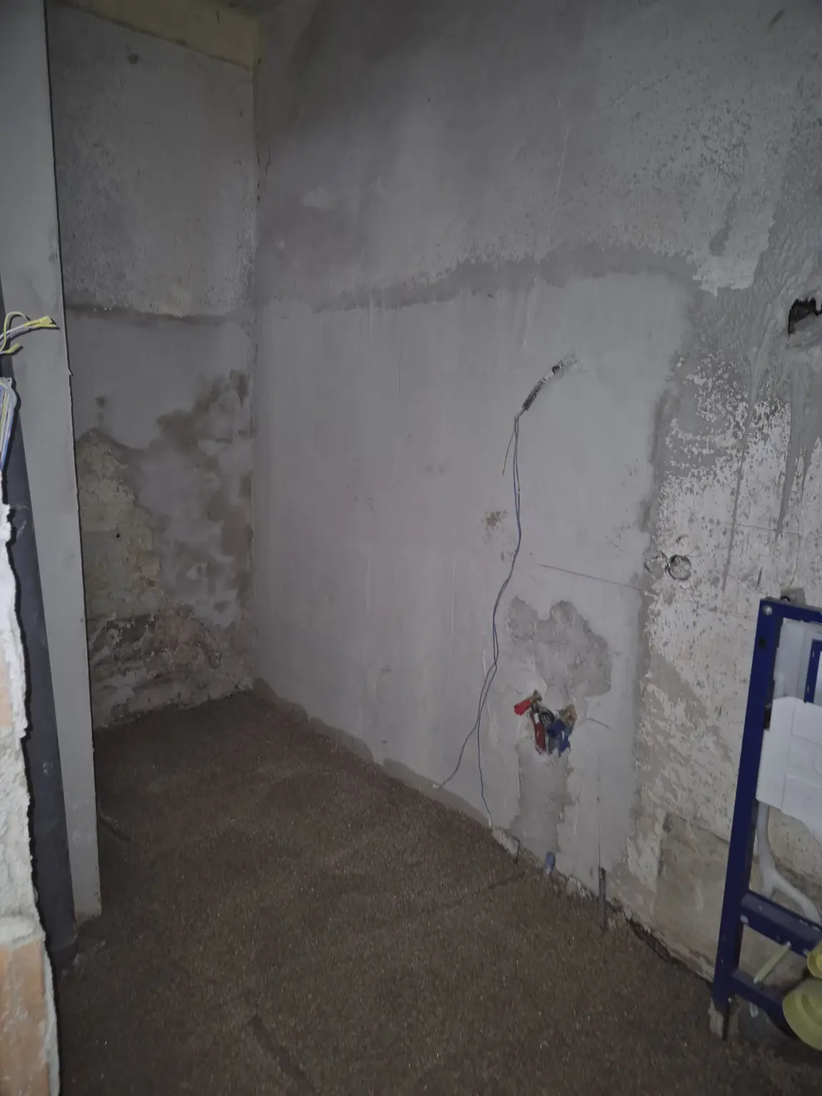 Badezimmer Rohzustand Stand Mai 2026
