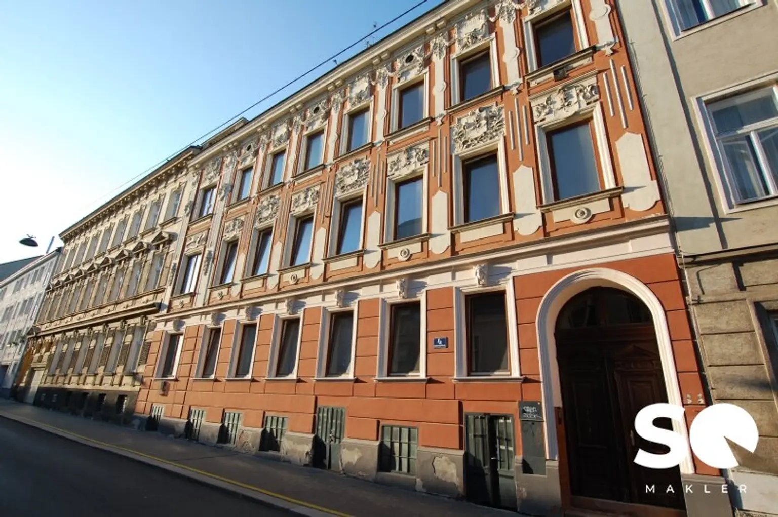 #SQ - CHARMANTES BÜRO MIT TERRASSE UND EIGENGARTEN IN ELEGANTEM GRÜNDERZEITHAUS IM ERSTBEZUG