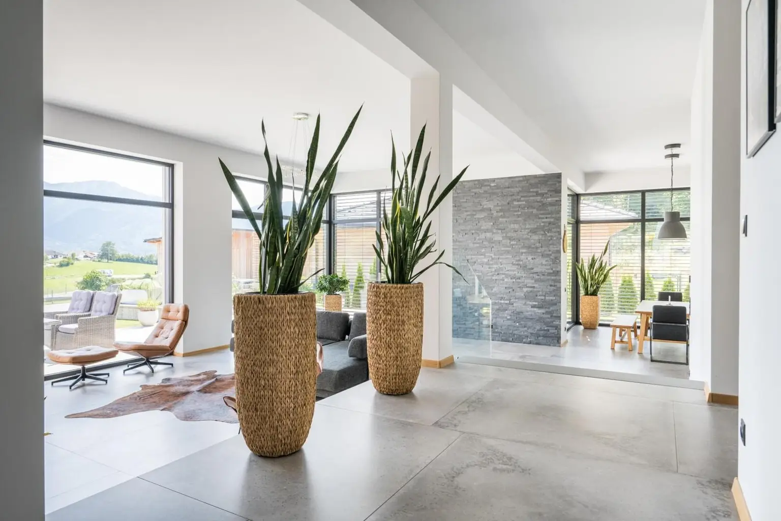 Blick in den Wohnbereich