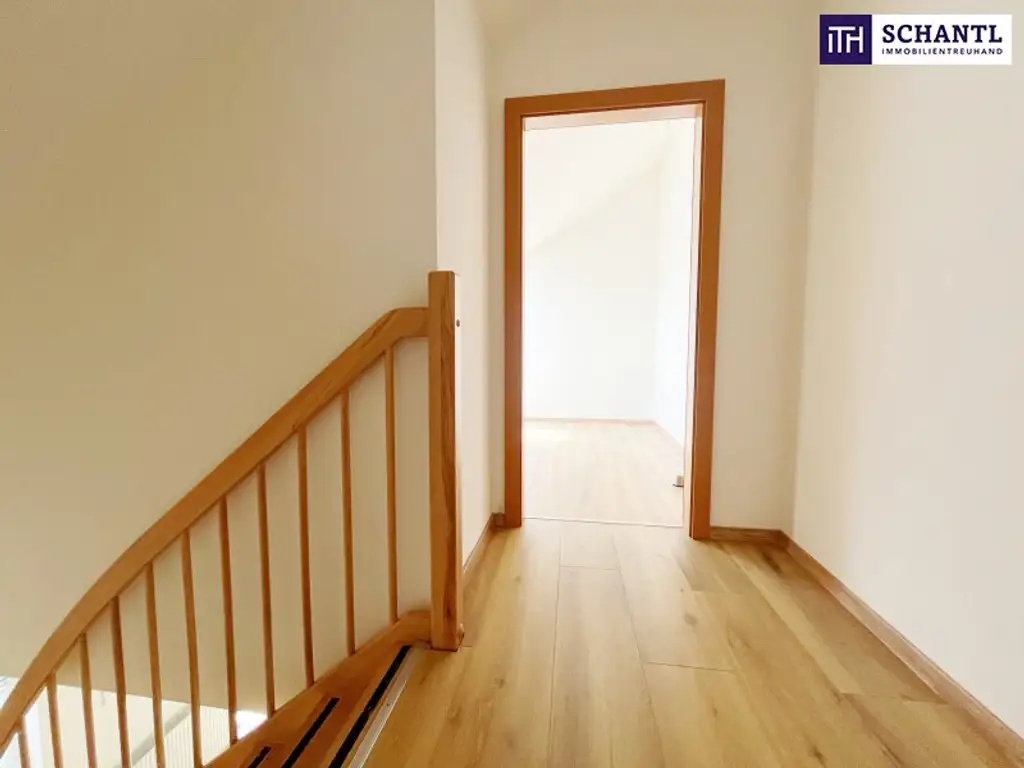 Maisonette-Highlight in Wildon mit viel Charme – toller abtrennbarer Garten und Carportstellplatz! Ab sofort verfügbar!