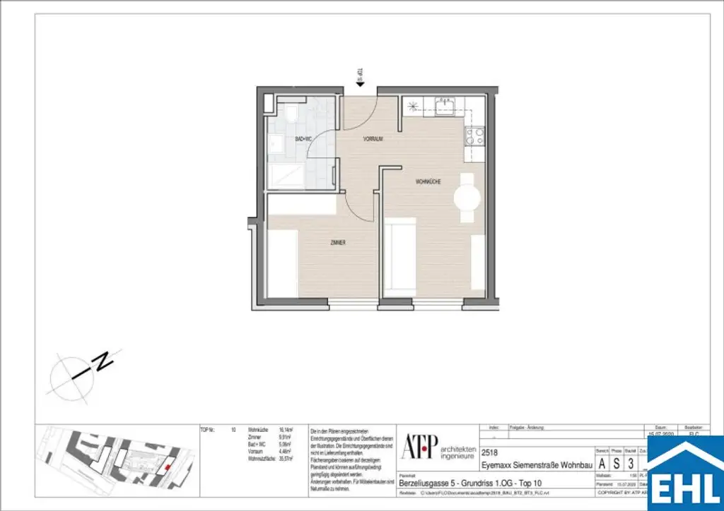 Charmante 2-Zimmer-Wohnung! Modern Wohnen im Herzen von Floridsdorf – sehr gute Infrastruktur nahe der Donauinsel