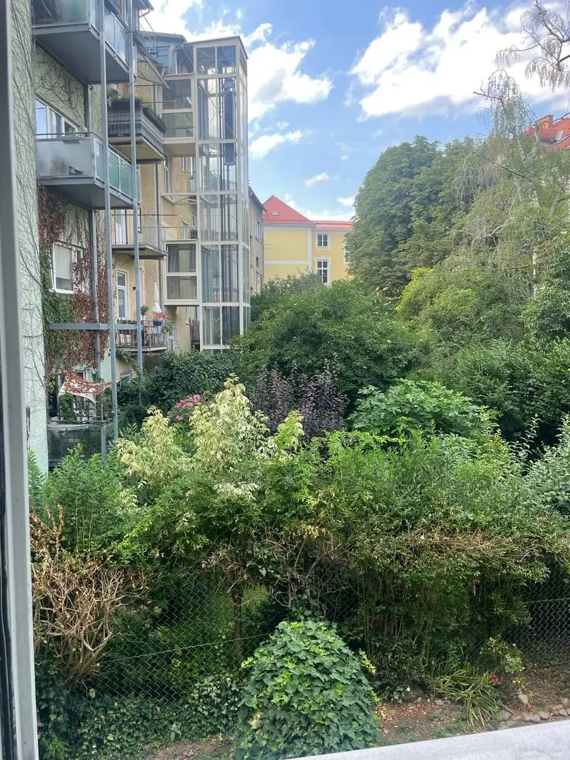 Ausblick vom Wohnraum