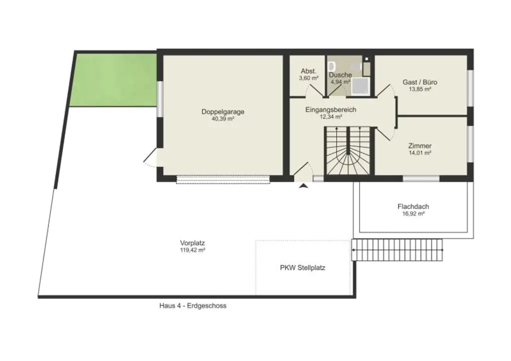 Erstbezug: Großzügiger Familientraum mit unverbaubarem Grünblick!