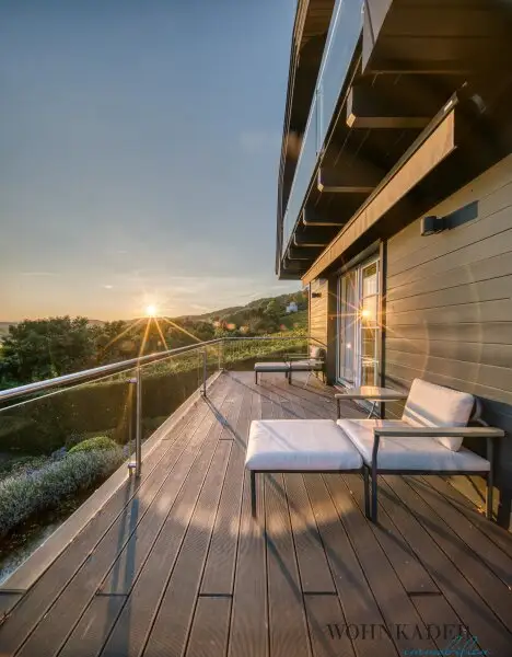 Exklusives Traumhaus zur Miete mit Panoramablick auf die Weinberge