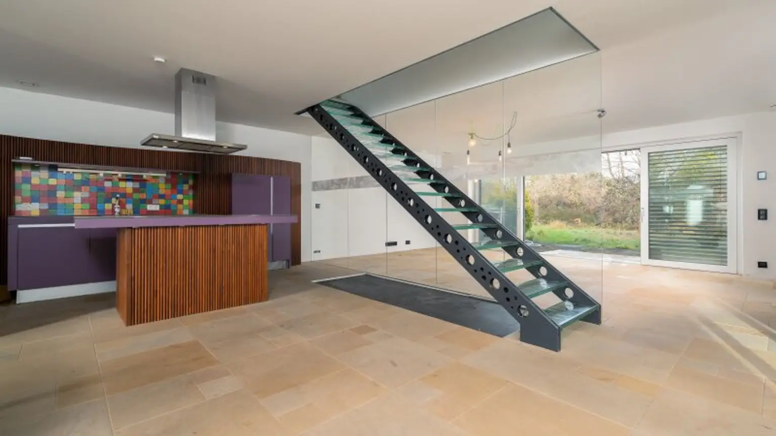 Küche - Ess - Wohnbereich