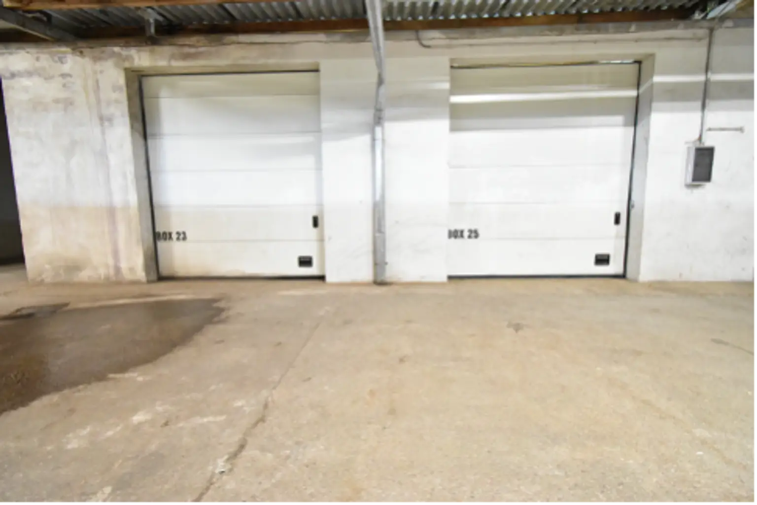 Zugang zur Box 23 u. 25