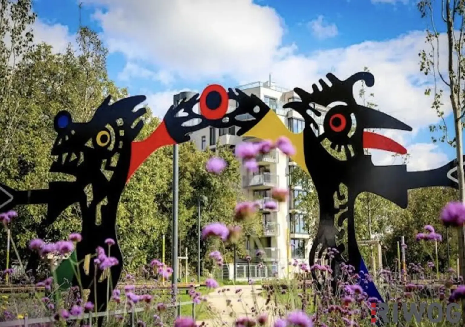 Kunst vor der Haustüre an der Alten Donau