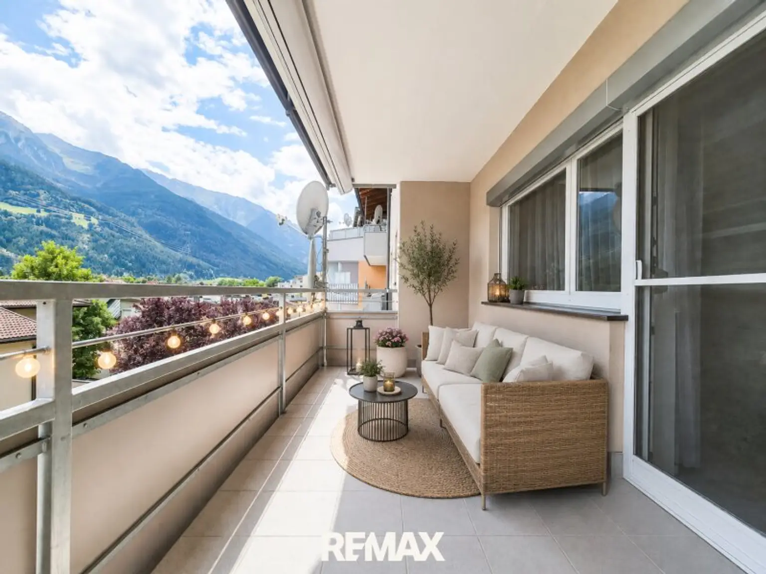 Balkon Visualisierung