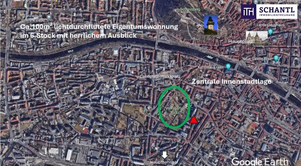 Lichtdurchflutete 3-Zimmer-Wohnung mit großem Balkon und herrlichem Fernblick