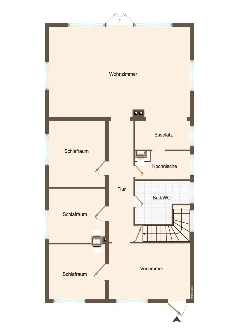 MH 3441 Abstetten - Plan