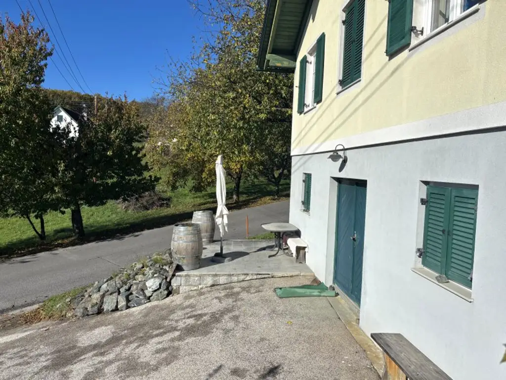 ** LEGENDE IN DER WEINIDYLLE ** D. Ehrensdorf !! Gepflegtes Haus mit ca. 245 m2 Nfl. in gediegener Ortsrandlage - Hauptwohnsitz möglich !!