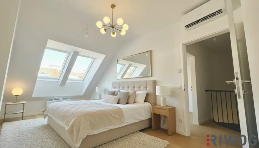 Neubau DG-Terrassenwohnung in Ruhelage | PKW-Stellplatz | 3 Min. zum Kutschkermarkt und zur U6 | 2 Min. zum Aumannplatz