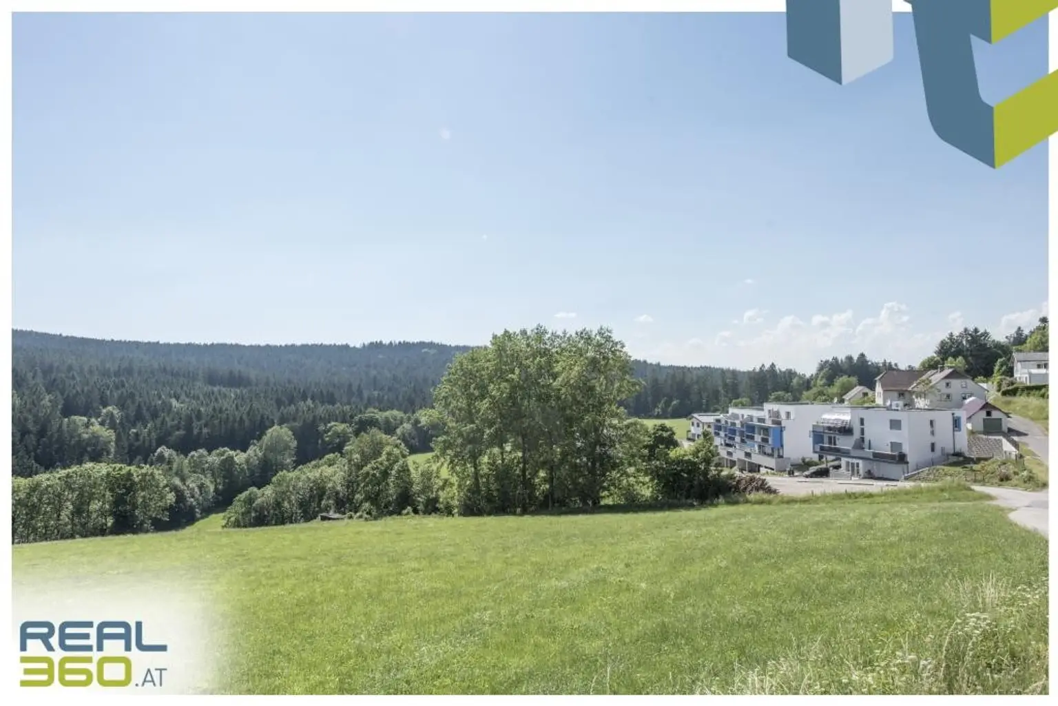 Die kleine Wohnanlage in der Sackgasse