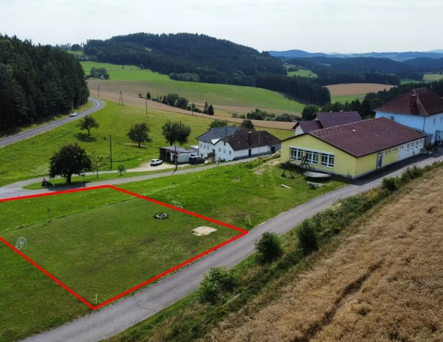 Traumhaftes Baugrundstück: 982m² für Ihr Eigenheim / Gewerbe in Gutauer Naturlage ohne Bauzwang