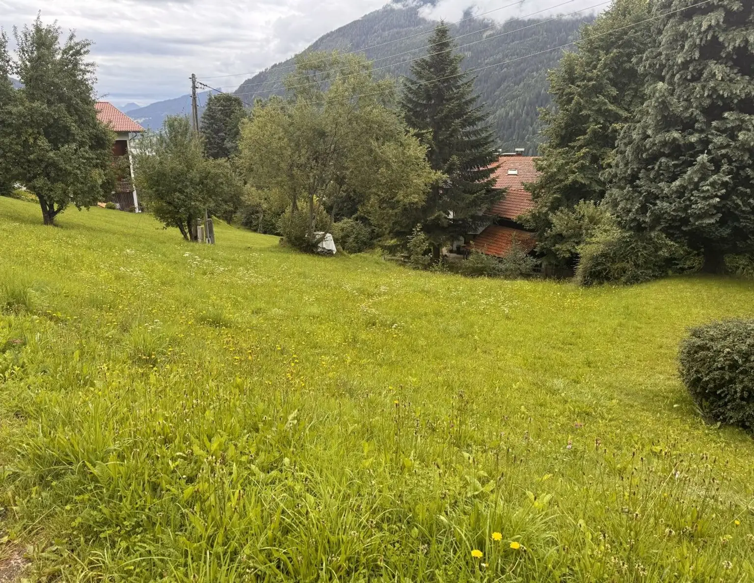 Ihr Baugrundstück in idyllischer Lage oberhalb von Radenthein, St. Peter, mit Bergblick!