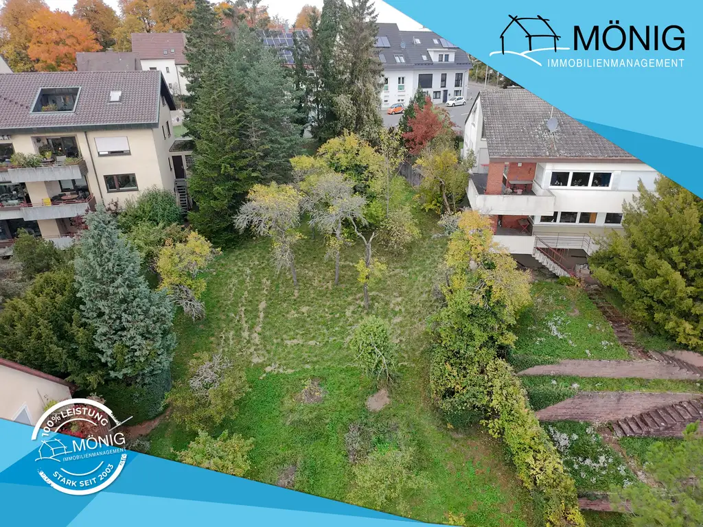 Rarität! Bauplatz in Aussichtslage am Fuße der Waldburg, am Käppele in Böblingen