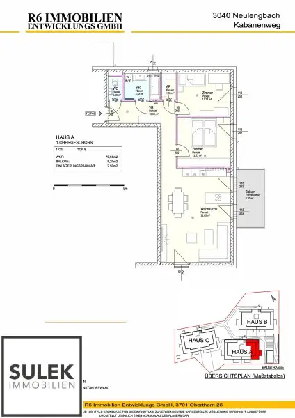 Wohnpark Neulengbach | Erstbezug | 3 Zimmer mit Balkon