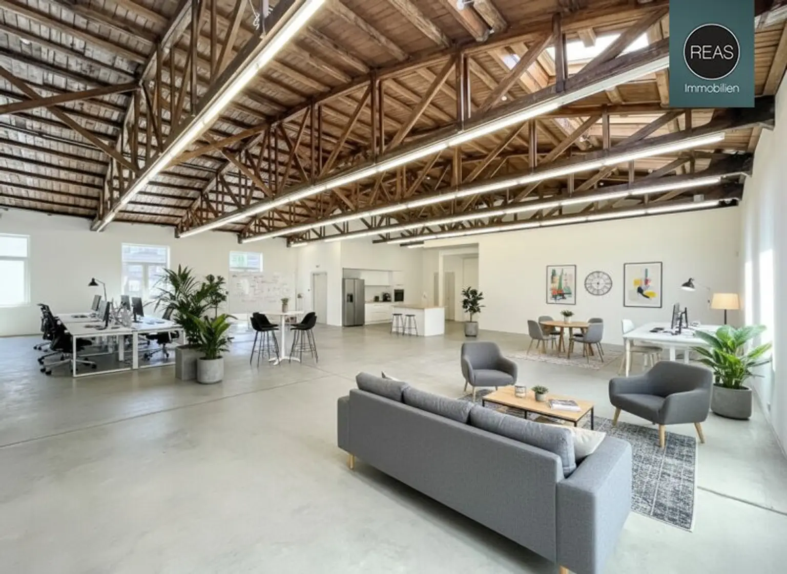 Loft in der Brotfabrik Wien mit toller Raumhöhe & riesiger Terrasse! Stellplatz verfügbar!