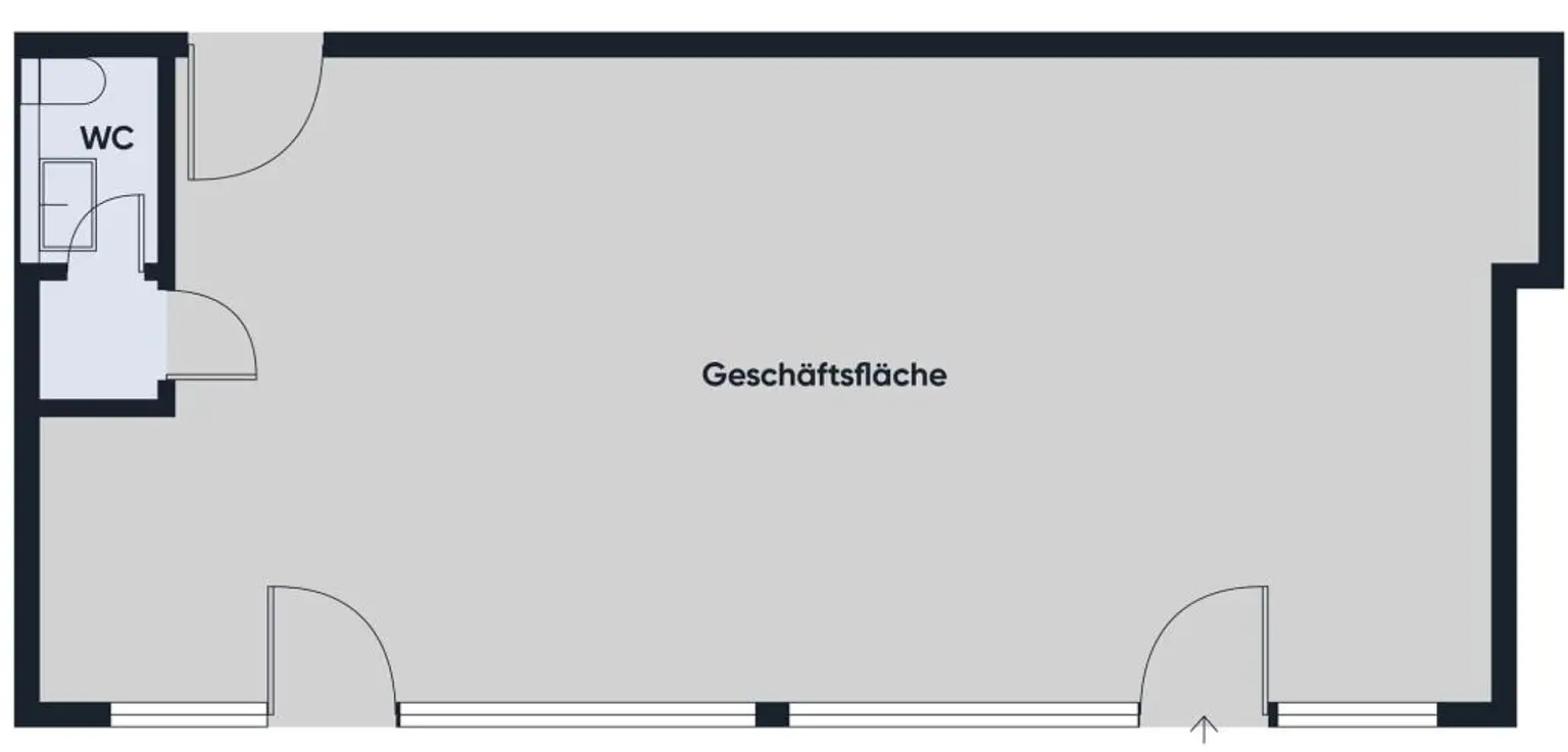 Grundriss ohne Maßstab