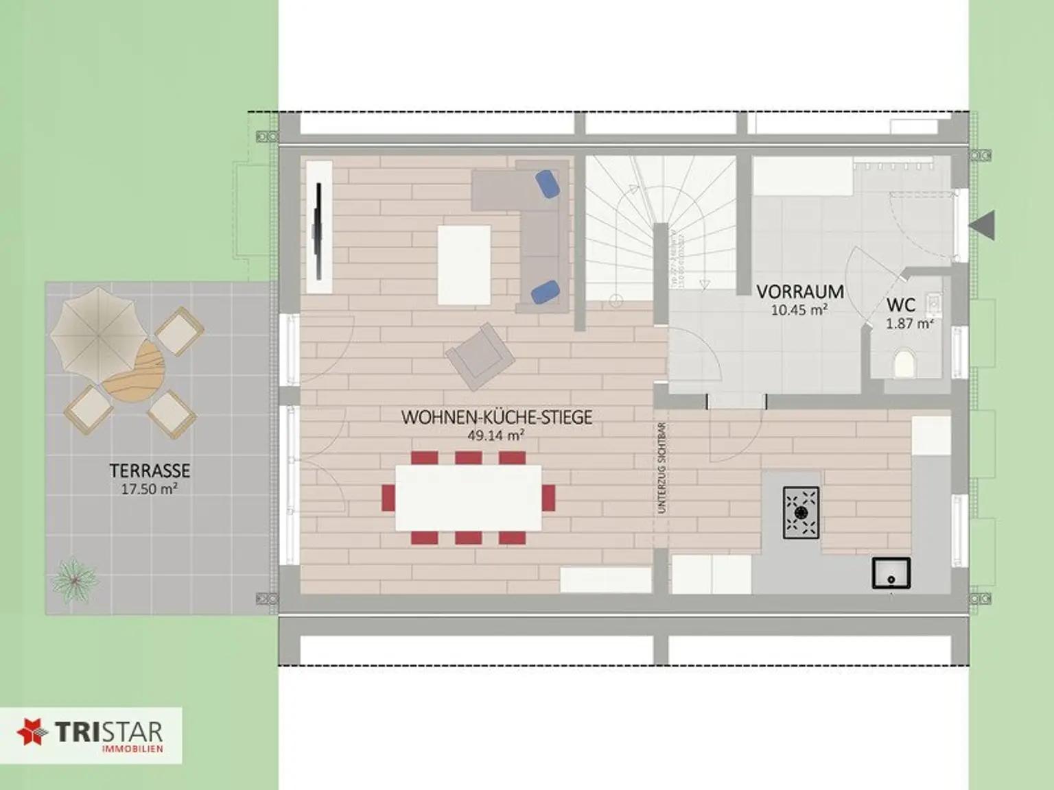 Modernes Reihenhaus in Groß-Enzersdorf: Erstbezug mit Garten und 2 Stellplätzen!