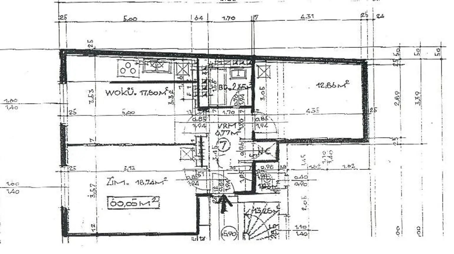 2 Zimmer nahe Meidlinger Markt/Fußgängerzone
