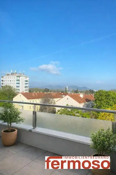 Ausblick auf die Berge