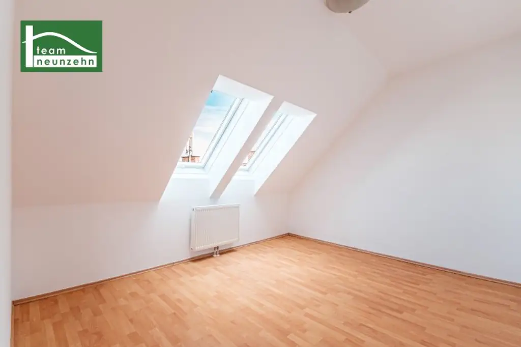 Freundliche DG-Wohnung in Sechshaus - 5 Gehminuten zu U4 und U6! Schlafzimmer in Hofruhelage!