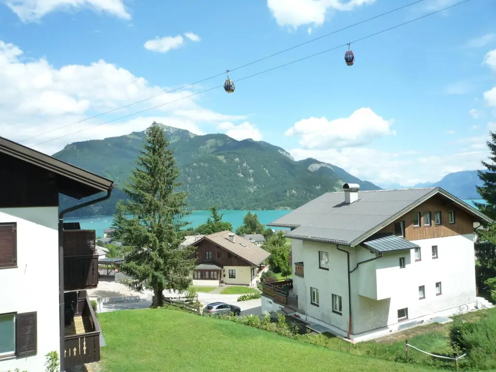 40 qm Apartment zu mieten in Seenähe und Gebirgsblick in St. Gilgen am Wolfgangsee!