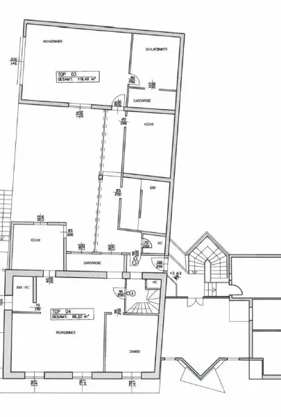 Großzügige Wohnung mit Terrasse in zentraler Lage von Horn
