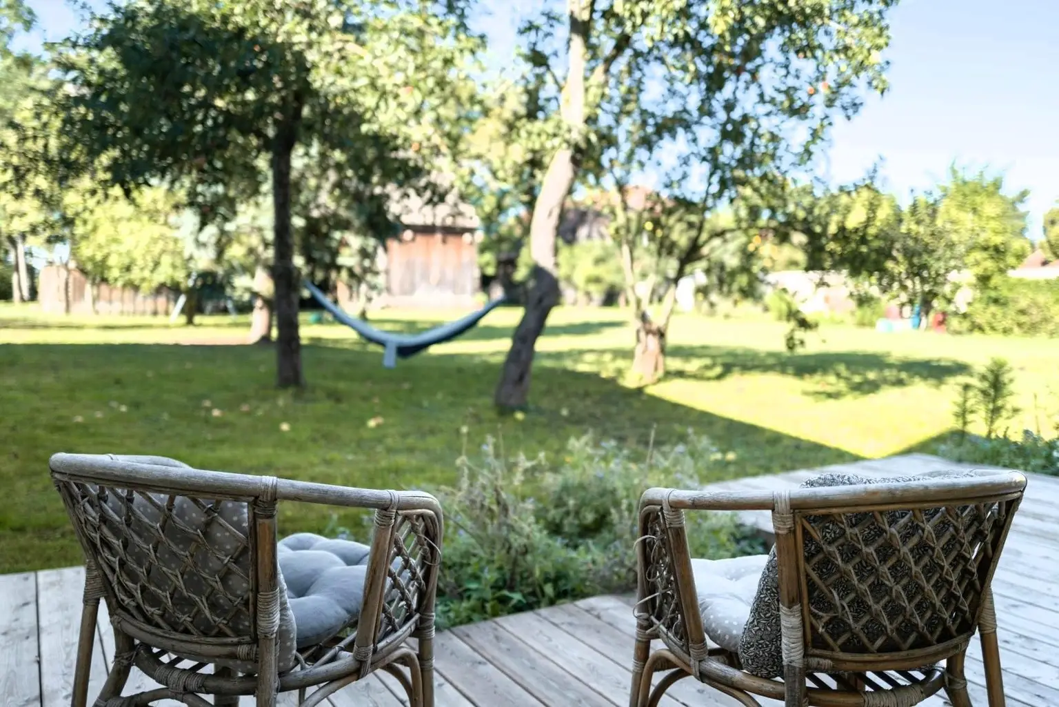 “Zauberhafter Dreikanthof mit großem Gartenparadies bei Tulln“