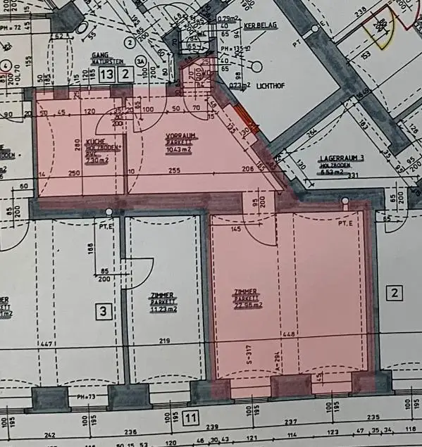 Unbefristet vermietete 1 Zimmer Wohnung
Top Lage im 8. Bezirk
