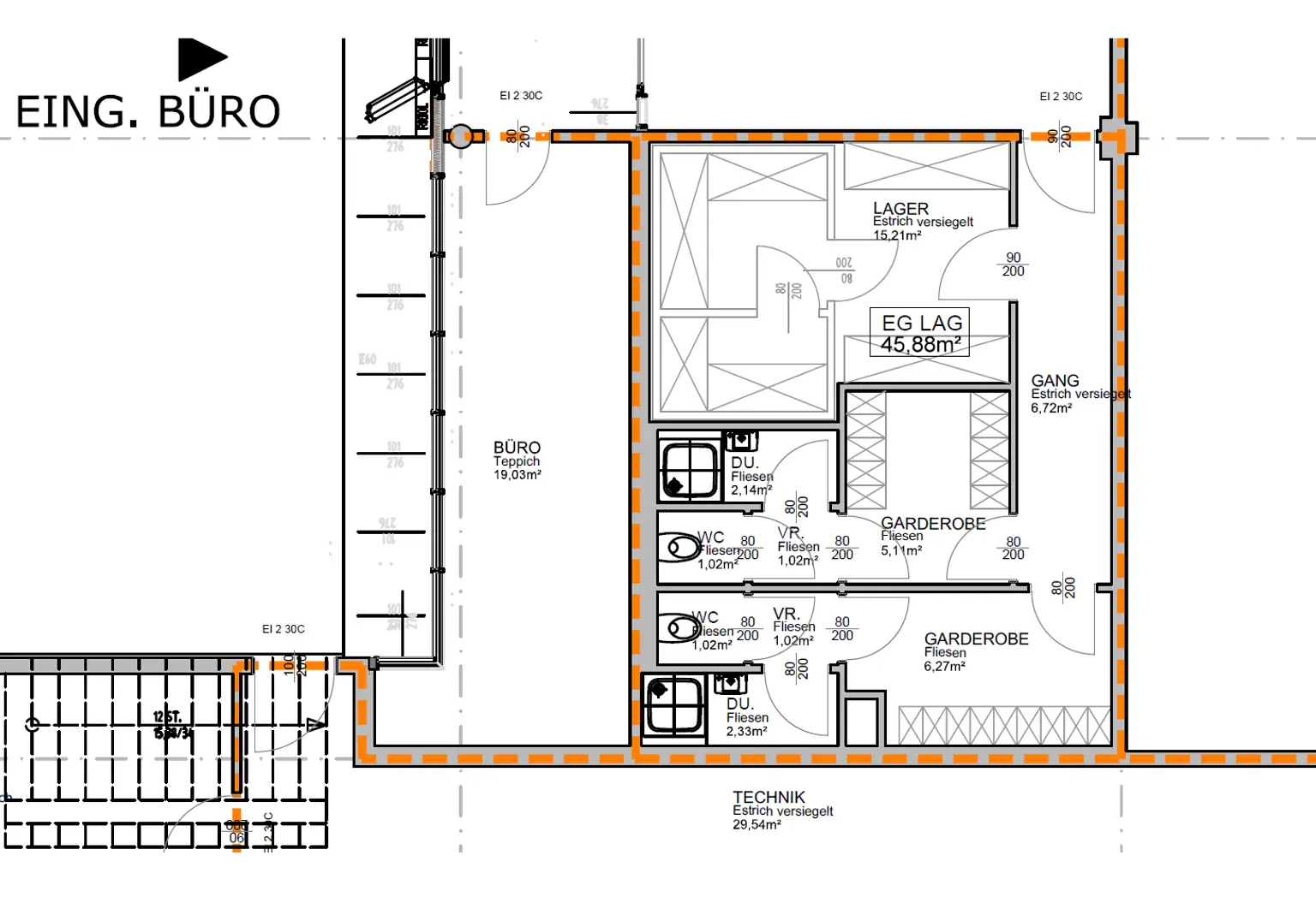 1120 Wien, Grünbergstraße 15 FORUM Schönbrunn EG MGad ca. 46m²