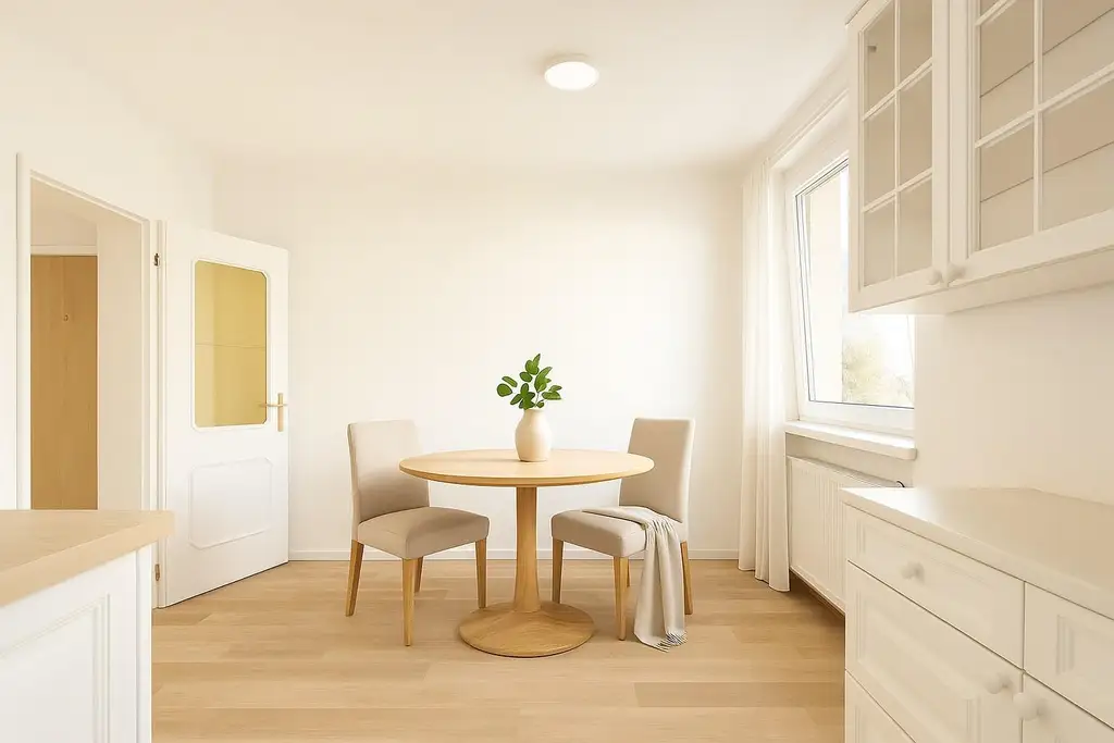 "2-Zimmer-Wohnung mit Essküche, Loggia & separatem WC"