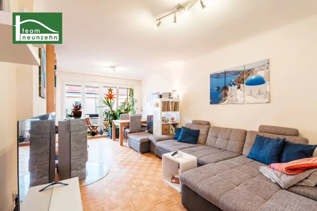 Ruhig gelegen im 22. Bezirk: Moderne 3-Zimmer-Neubauwohnung mit optimalem Grundriss & Einbauküche