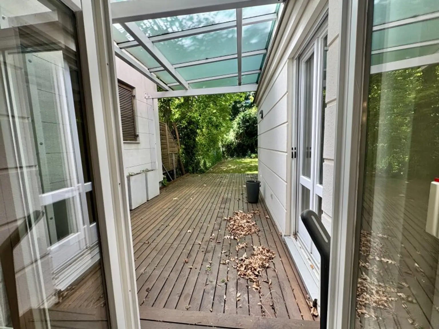 überdachte Pergola