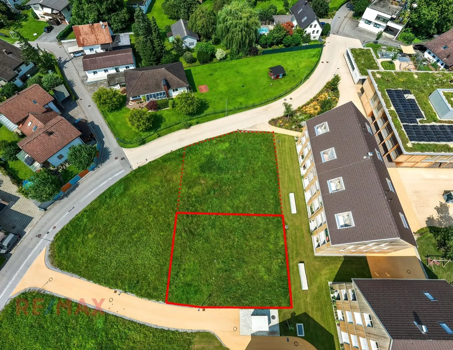 Altach: Sonniges Grundstück mit 468 m² und zusätzlicher Kaufoption
