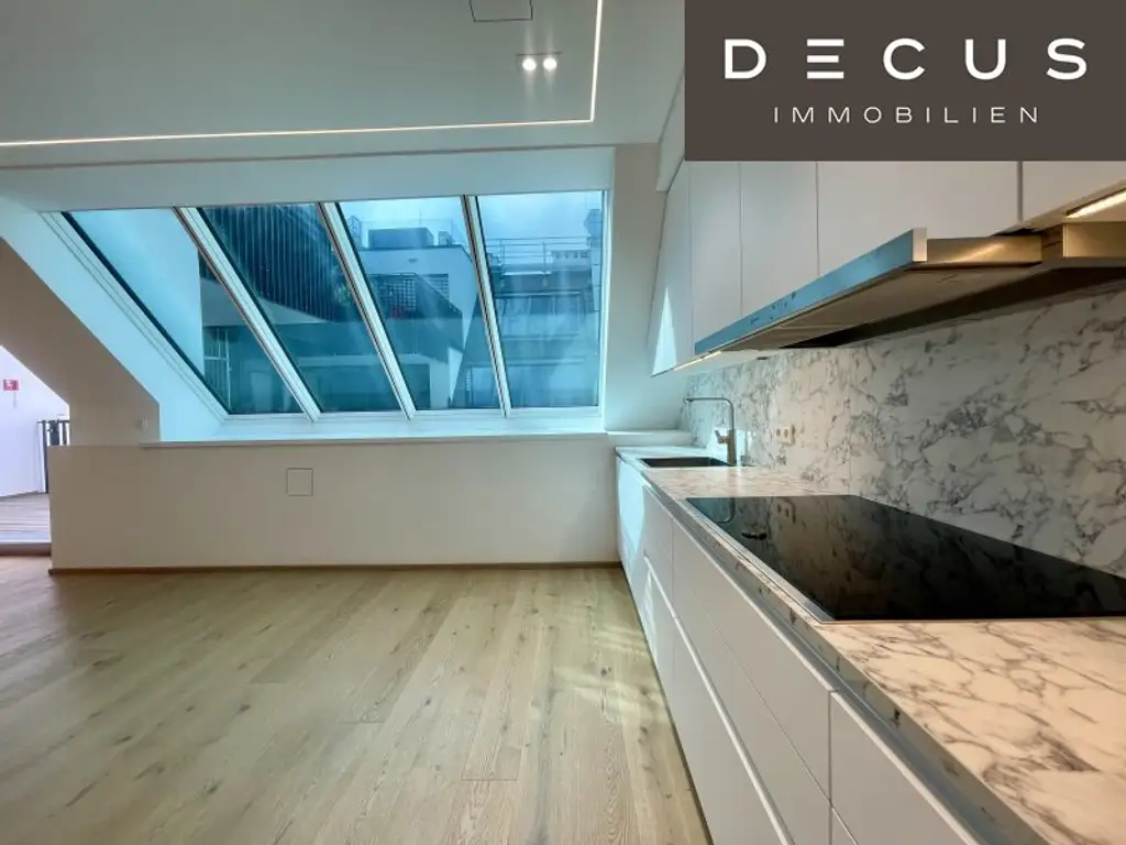 RESIDIEREN AM STADTPARK | ELEGANTE DACHGESCHOSSWOHNUNG | RUHIGE HOFSEITIGE 12 m2 TERRASSE | 4 ZIMMER | 2 BÄDER