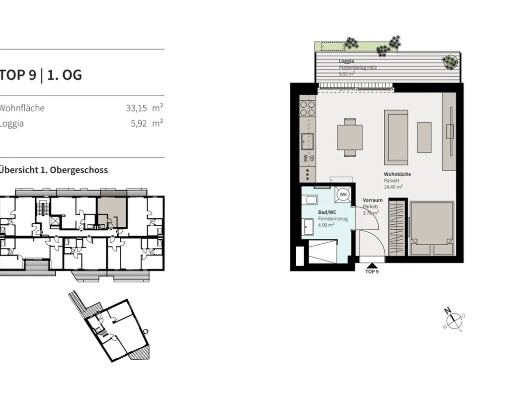++ NEU ++ PROJEKT KARL74 - SMARTE 1-Zimmer WOHNUNG