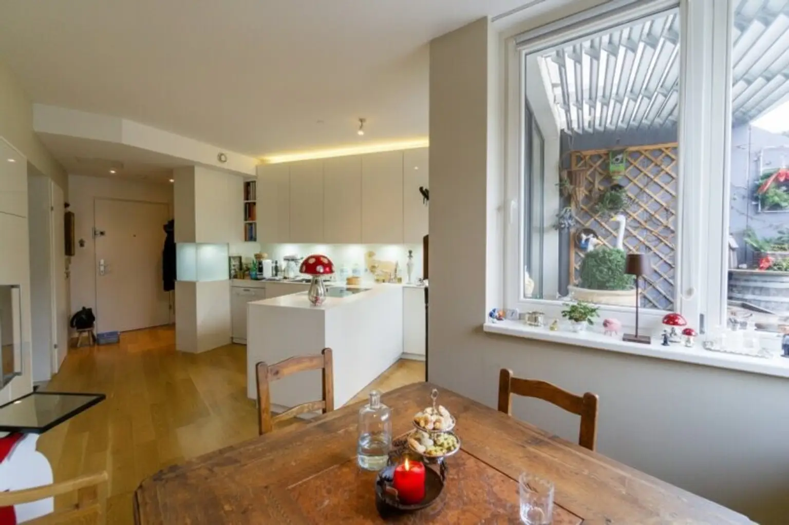 Essbereich / Ausgang Balkon