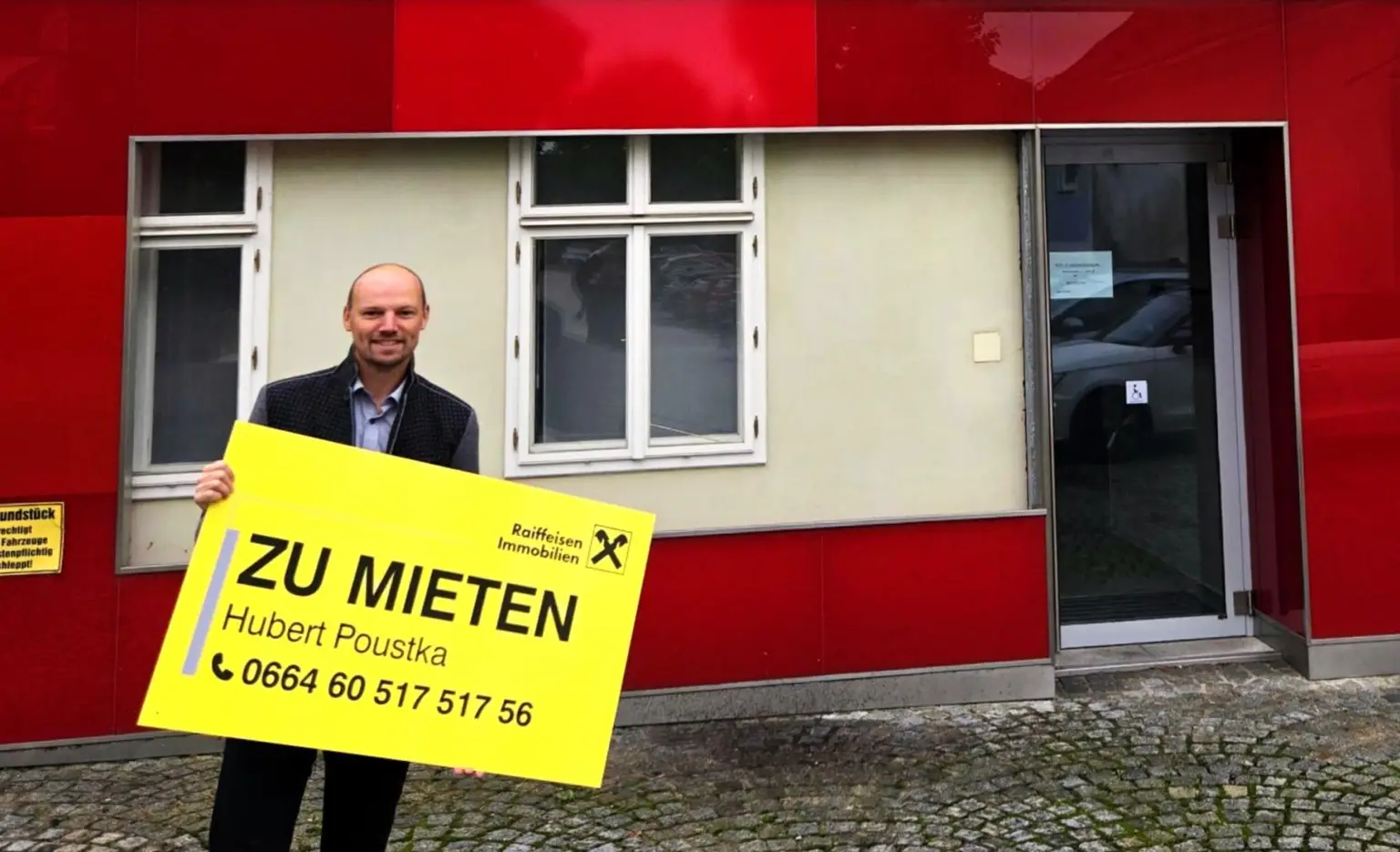 Freundliche Geschäftsräumlichkeit, Büro, Ordination oder Kanzlei im Erdgeschoss im Zentrum Haag zu mieten
