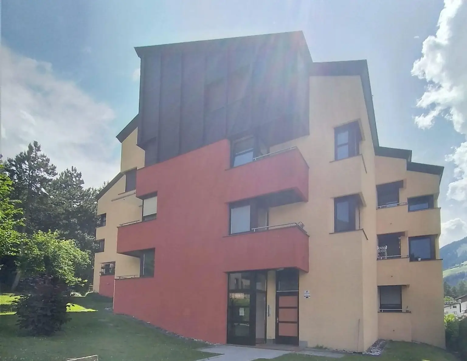4-Zi.-Wohnung mit Bergblick