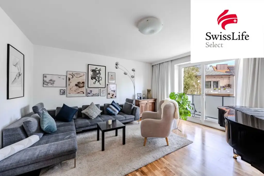 Großzügige & stilvolle Maisonette mit sonniger Dachterrasse