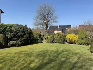 Schön angelegter Garten