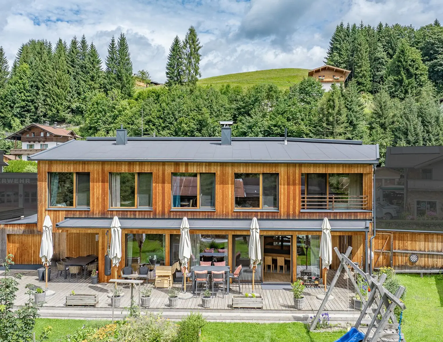 Modernes Haus & historisches Bauernhaus mit Freizeitwohnsitz