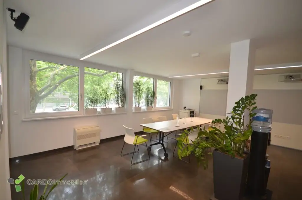 Moderne, flexibel gestaltbare Büroflächen vis-à-vis UNO City  ca. 289 m², Terrasse & Loggien