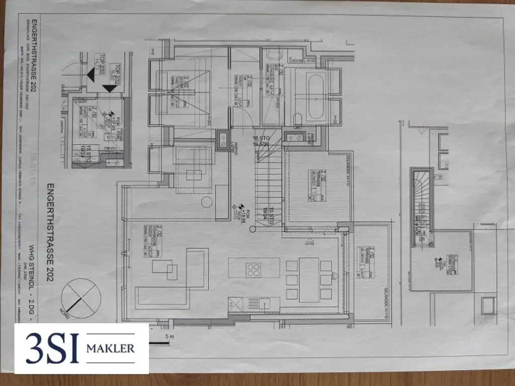 Dachterrassentraum - Einzigartiger Ausblick - Vollmöbliert - Gemeinschaftspool - in Bestlage des 2. Bezirks